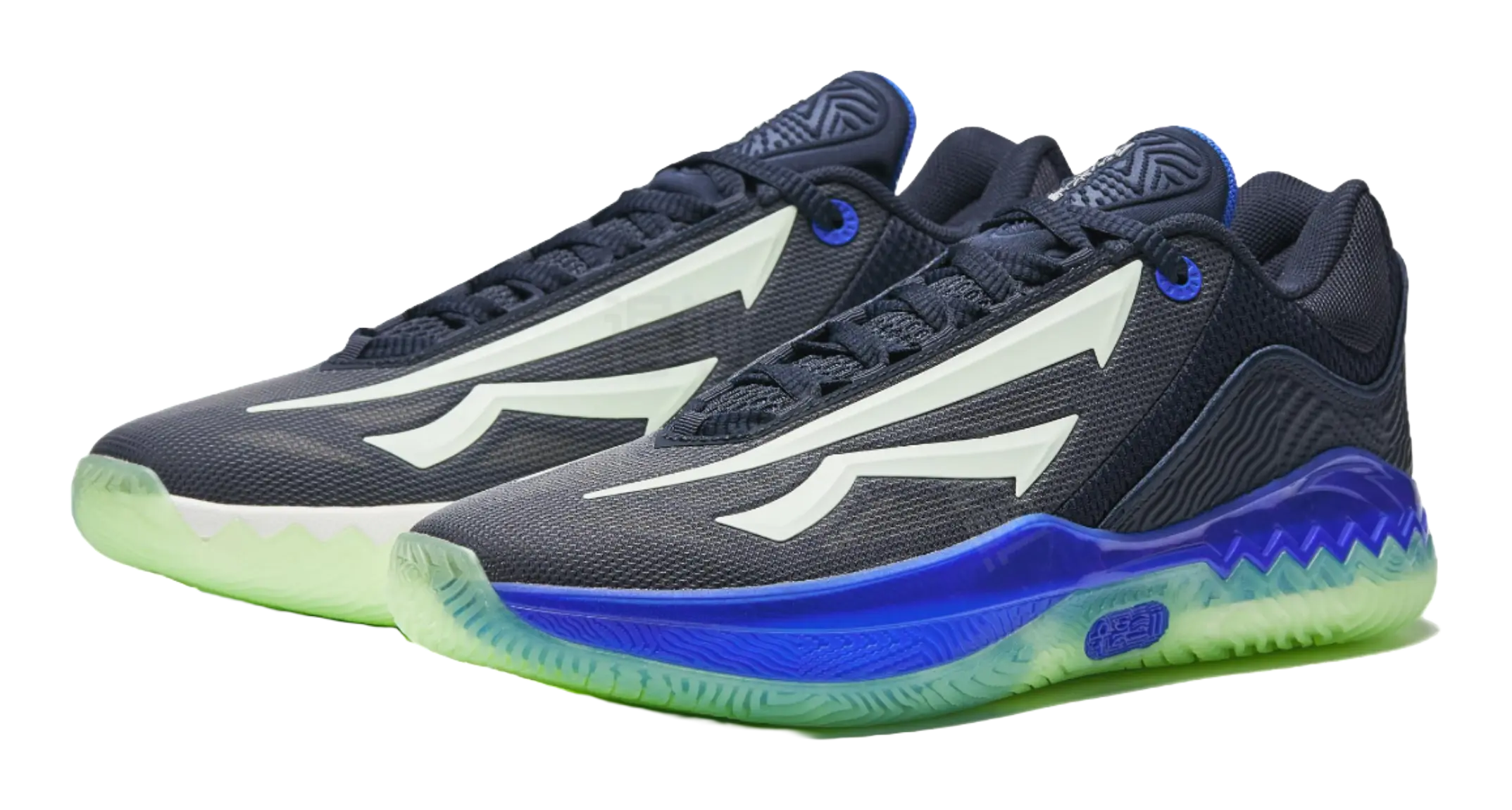 Anta KAI Speed 2 'Dallas' - Basketball Shoes Mens Black Blue  VJSNEAKER