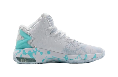 Anta KT3 Thompson Team Cushioning Anti-Slip And Wear-Resistant High-Top Basketball Shoes White Blue 