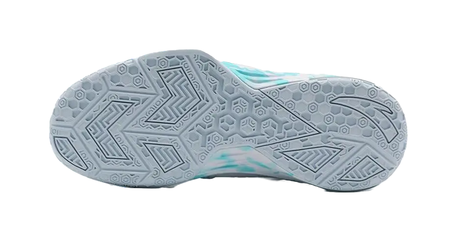 Anta KT3 Thompson Team Cushioning Anti-Slip And Wear-Resistant High-Top Basketball Shoes White Blue 