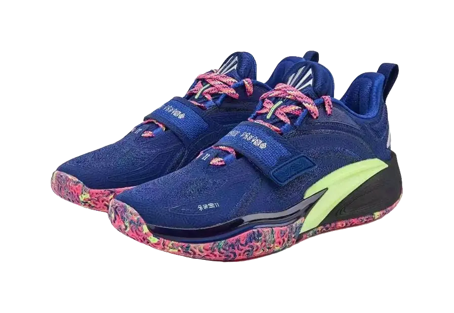 Anta Kai 1 Kyrie Irving "DA11AS" "DALLAS" - Basketball Shoes Men's Blue  vjsneaker.com