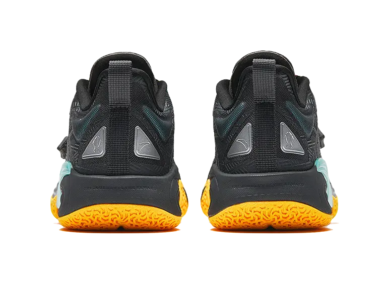 Anta Kids KAI 1 Fluorescent Mango Orange Childrens Basketball Shoes  vjsneaker.com