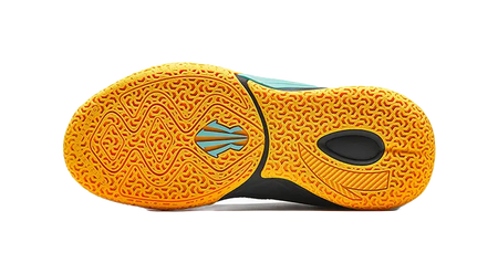 Anta Kids KAI 1 Fluorescent Mango Orange Childrens Basketball Shoes  vjsneaker.com