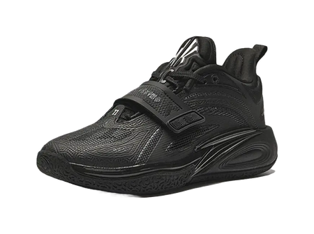 Anta Kids KAI 1 "Black Warrior" Childrens Basketball Shoes Black Unisex  vjsneaker.com