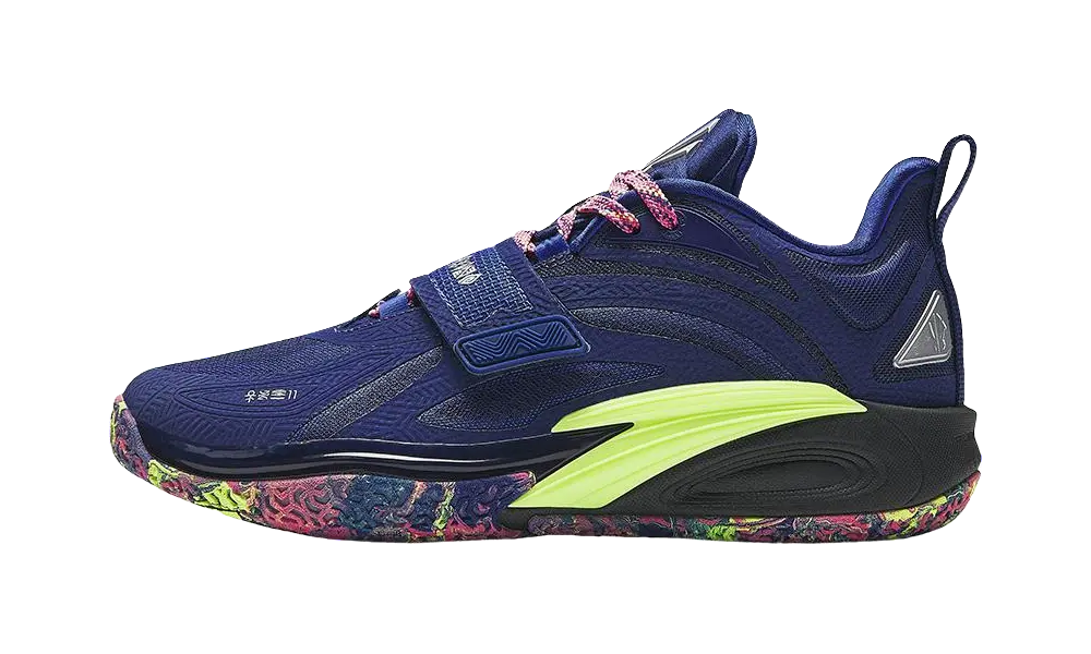 Anta Kids KAI 1 "Blue Halo" Childrens Basketball Shoes Lazurite Blue  vjsneaker.com