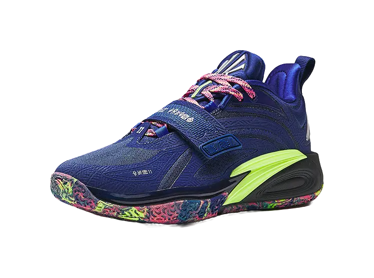 Anta Kids KAI 1 "Blue Halo" Childrens Basketball Shoes Lazurite Blue  vjsneaker.com