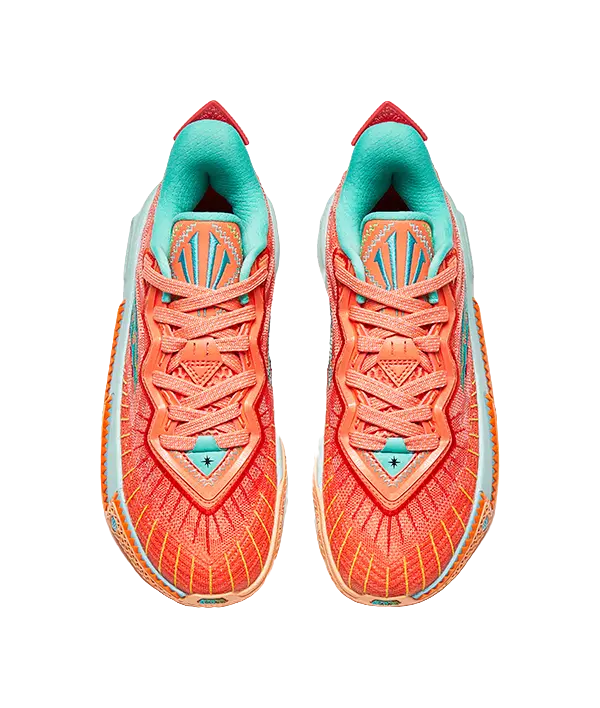 Anta Kids KAI 2 "Azurie" Childrens Basketball Shoes Orange Teenagers  vjsneaker.com