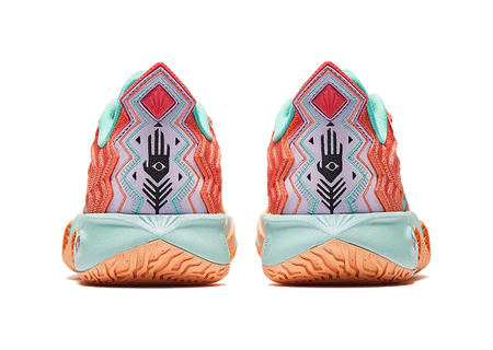 Anta Kids KAI 2 "Azurie" Childrens Basketball Shoes Orange Teenagers  vjsneaker.com