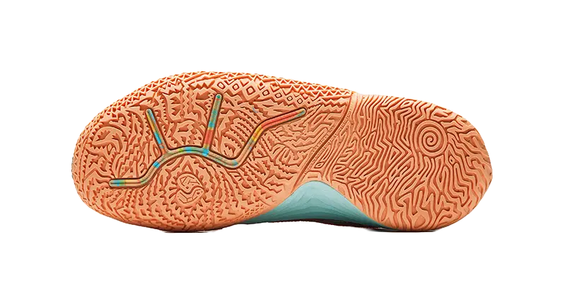 Anta Kids KAI 2 "Azurie" Childrens Basketball Shoes Orange Teenagers  vjsneaker.com