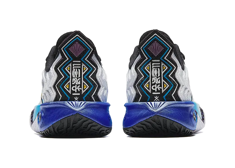 Anta Kids KAI 2 "Dallas" Youth Edition Basketball Shoes White Basic Black  vjsneaker.com