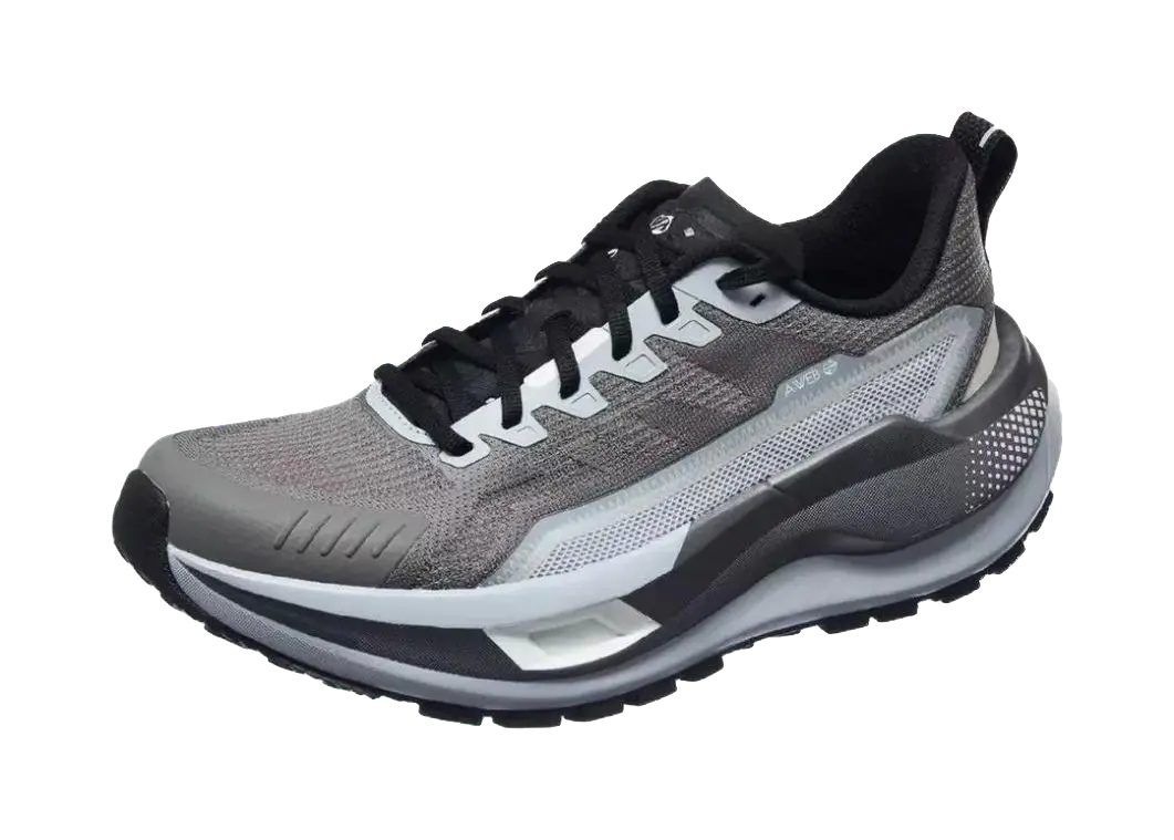 Anta Kunlun Cushioning, Abrasion Resistant, And Resilient Properties Low Top Outdoor Shoes Mens Volcanic Gray 
