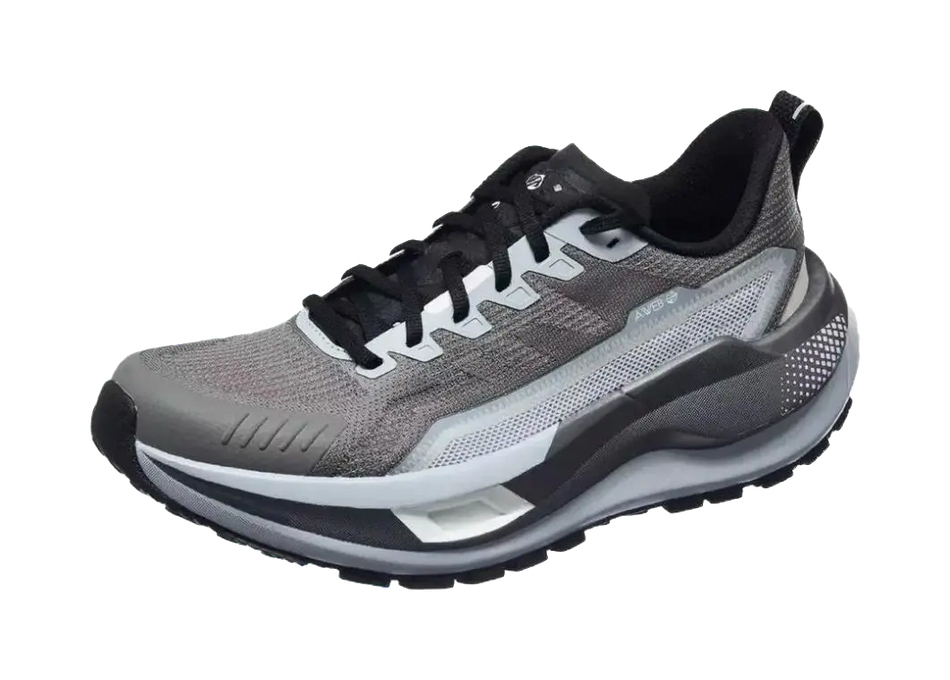 Anta Kunlun Cushioning, Abrasion Resistant, And Resilient Properties Low Top Outdoor Shoes Mens Volcanic Gray 