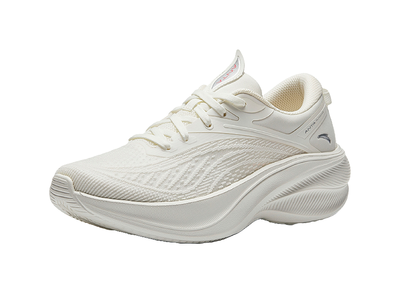 Anta Leaf 5.0 Slip Resistant Abrasion Resistant Low top Running Shoes Women's White 