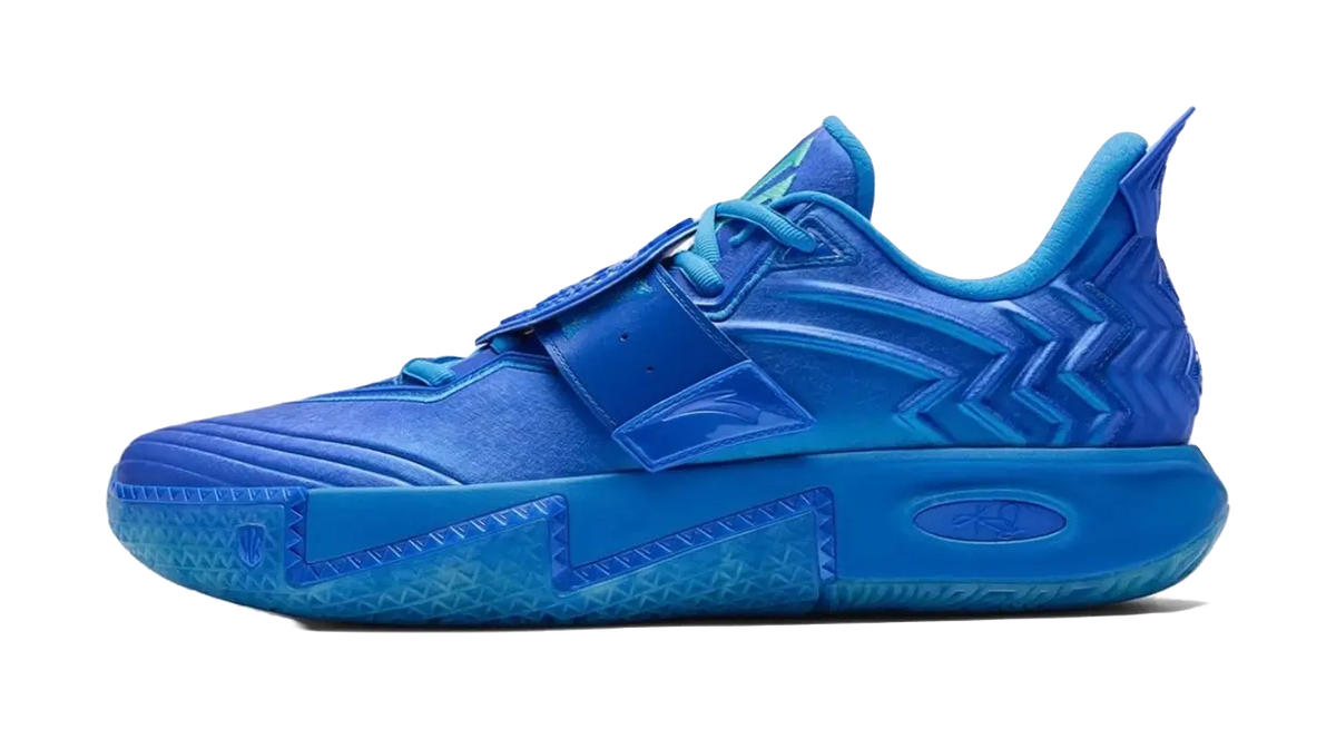 Anta Low top Basketball Shoes Mens Medium Blue  vjsneaker.com