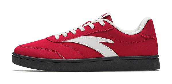 Anta Low top Skateboard Shoes Women's Elegant Red/Ivory White 