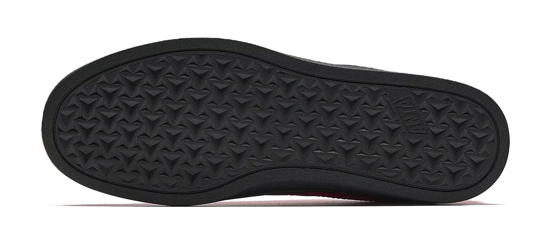 Anta Low top Skateboard Shoes Women's Elegant Red/Ivory White 