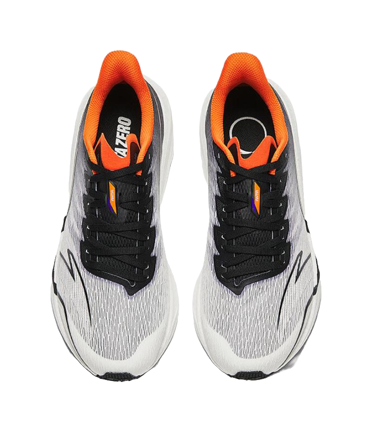 Anta MACH 5.0 Cushioning Support Rebound Low Top Training Running Shoes Men's White Black Purple 