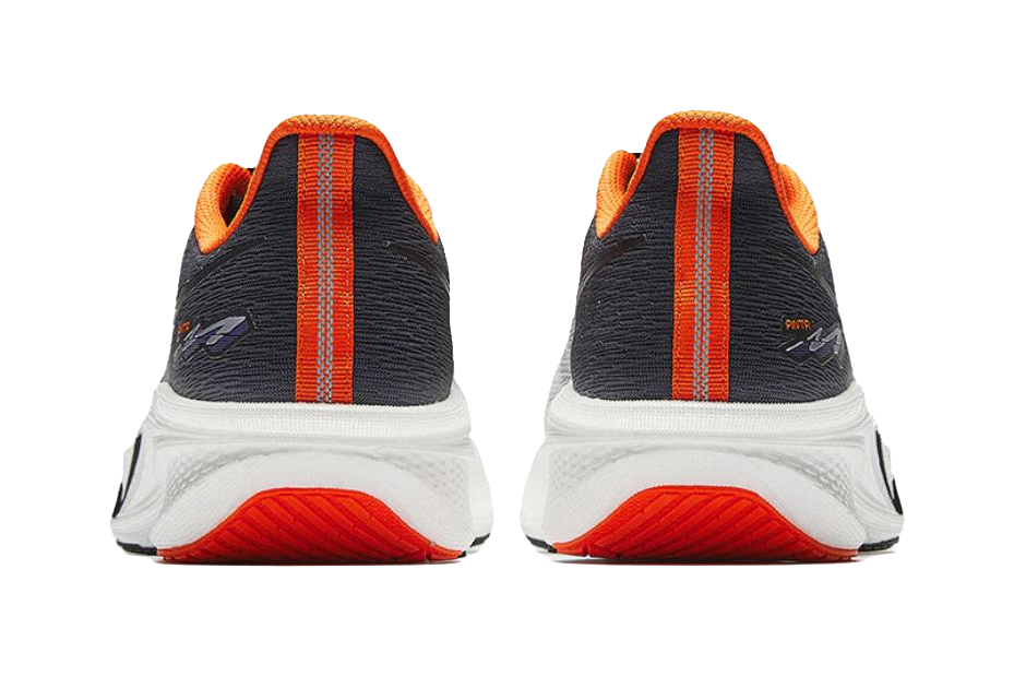 Anta MACH 5.0 Cushioning Support Rebound Low Top Training Running Shoes Men's White Black Purple 