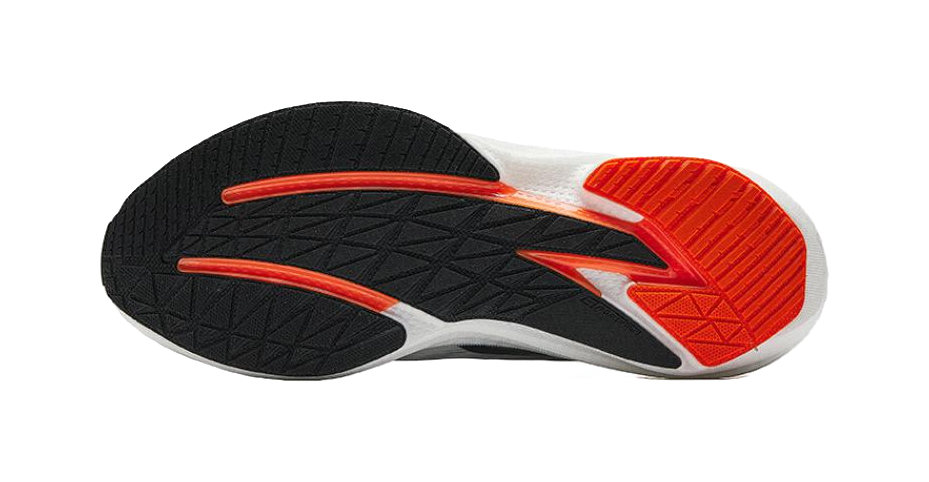 Anta MACH 5.0 Cushioning Support Rebound Low Top Training Running Shoes Men's White Black Purple 