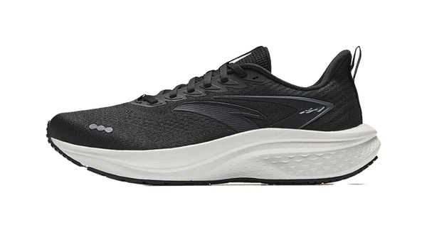 Anta Mach 5 SE Cushioning, Breathable, And Resilient Design Low Top Training Running Shoes Men's Black Gray 