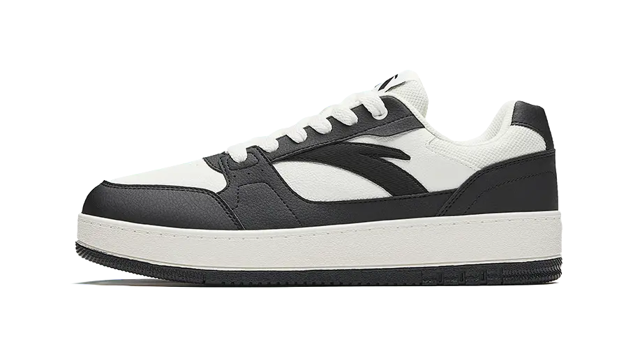 Anta Original 2 Low top Skateboard Shoes Men's White Black 