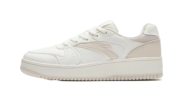 Anta Original Year Lightweight Low top Skateboard Shoes Women's White Gray 