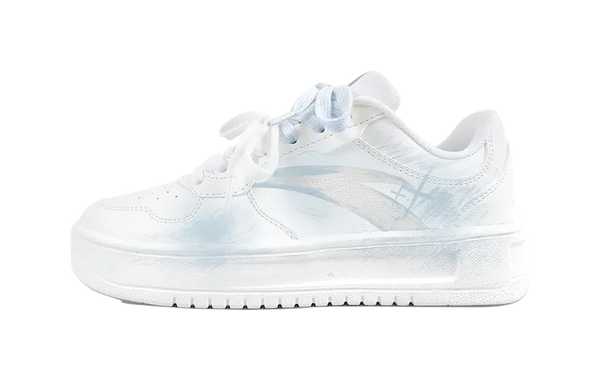 Anta Relaxed Slip Resistant Abrasion Resistant Low top Skateboard Shoes Unisex Blue 