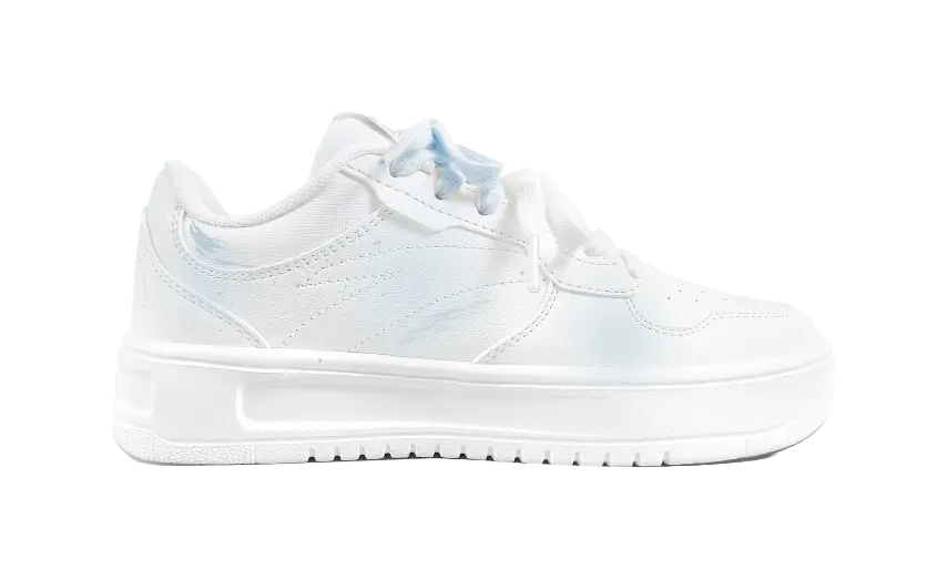 Anta Relaxed Slip Resistant Abrasion Resistant Low top Skateboard Shoes Unisex Blue 