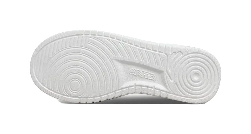 Anta Relaxed Slip Resistant Abrasion Resistant Low top Skateboard Shoes Unisex Blue Green Mismatched 