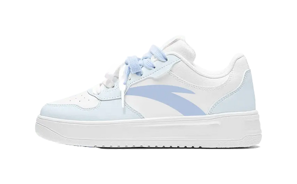 Anta Relaxed Slip Resistant, Abrasion Resistant, Breathable Low top Skateboard Shoes Unisex Blue 