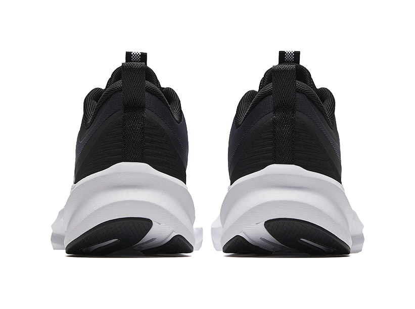 Anta Running Collection Shock Absorbers Slip Resistant Abrasion Resistant Low top Running Shoes Men's White Black 