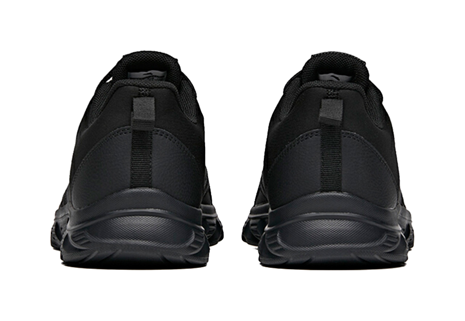 Anta Running Collection Wear resistant And Waterproof Low top Running Shoes Men's Black 
