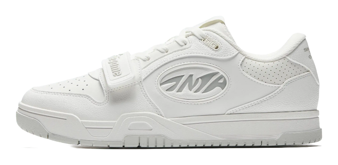 Anta STG Coverage Slip Resistant And Abrasion Resistant Low top Skateboard Shoes Men's White 