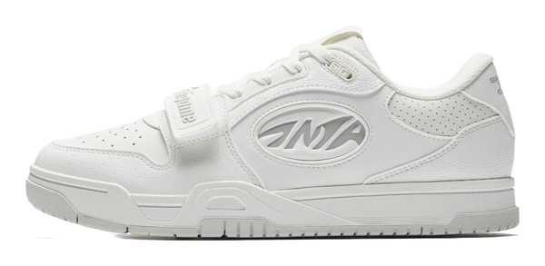 Anta STG Coverage Slip Resistant And Abrasion Resistant Low top Skateboard Shoes Men's White 