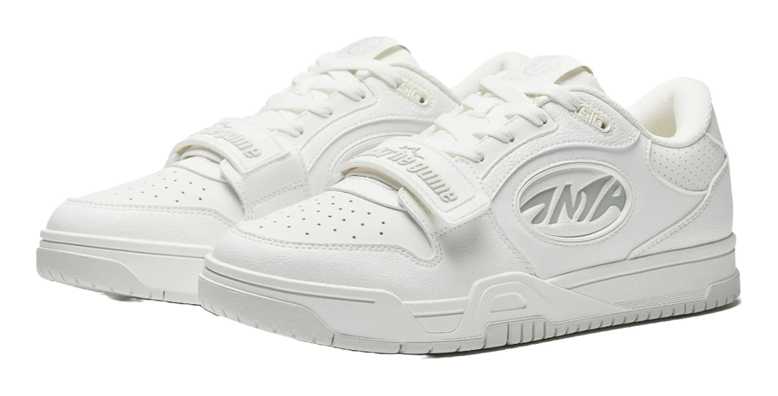 Anta STG Coverage Slip Resistant And Abrasion Resistant Low top Skateboard Shoes Men's White 