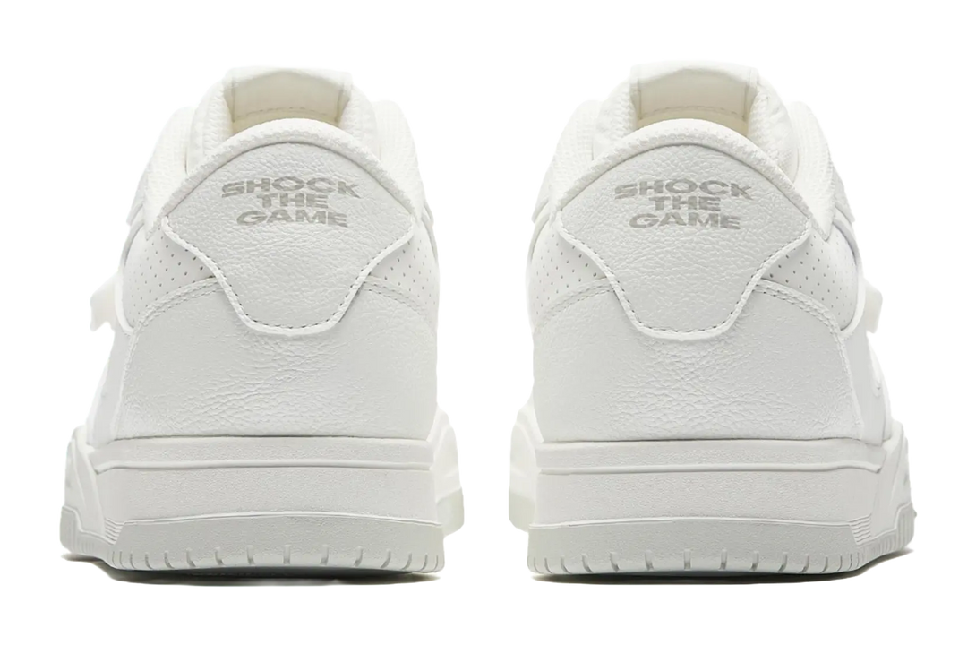 Anta STG Coverage Slip Resistant And Abrasion Resistant Low top Skateboard Shoes Men's White 