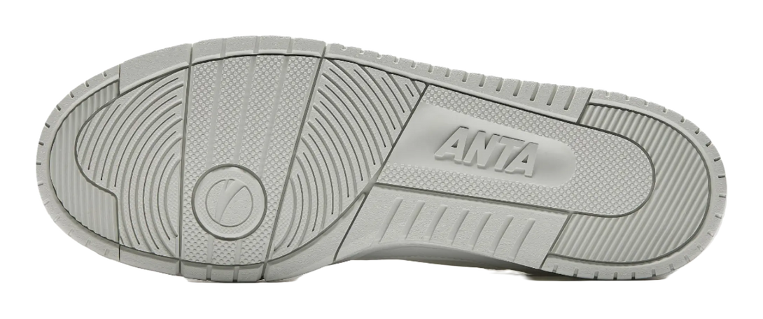Anta STG Coverage Slip Resistant And Abrasion Resistant Low top Skateboard Shoes Men's White 