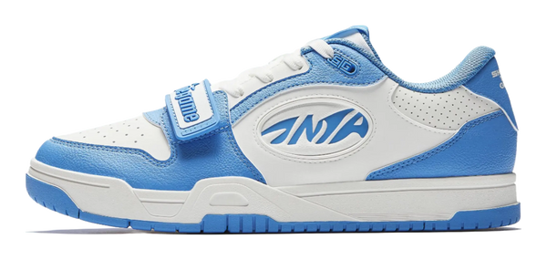 Anta STG Coverage Slip Resistant And Abrasion Resistant Low top Skateboard Shoes Men's White Blue 