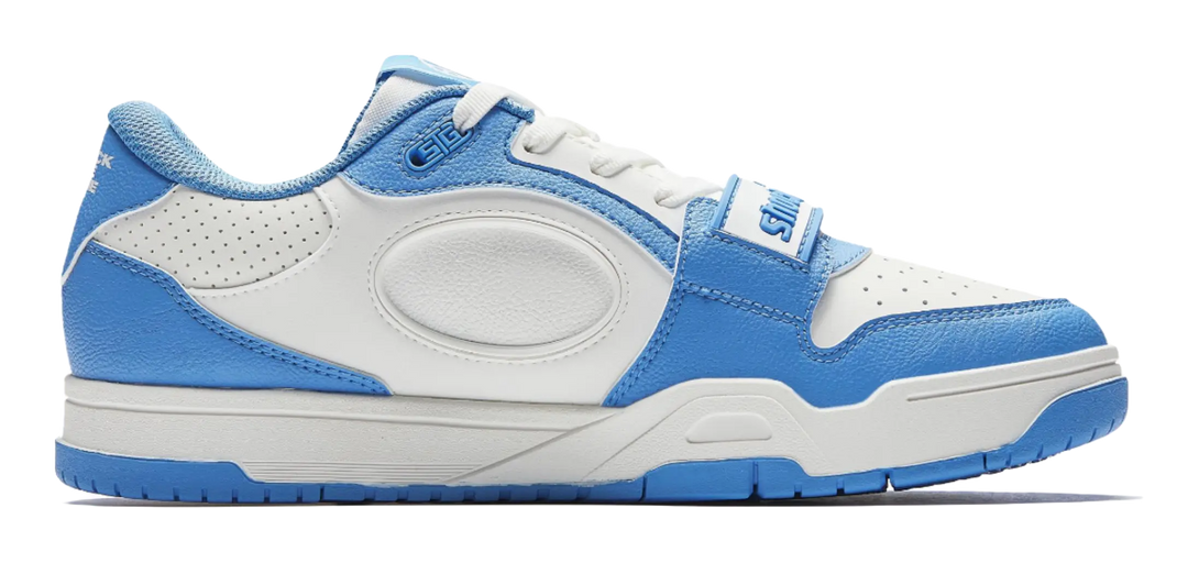 Anta STG Coverage Slip Resistant And Abrasion Resistant Low top Skateboard Shoes Men's White Blue 