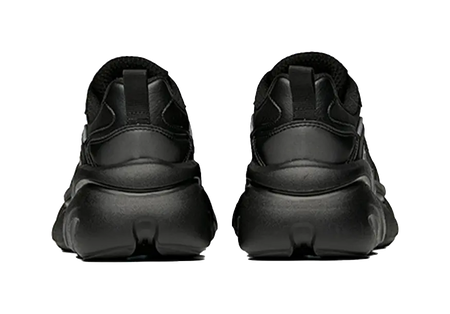 Anta Shock Absorbers Slip Resistant Abrasion Resistant Breathable Low top Chunky Sneakers Women's Black  VJSNEAKER