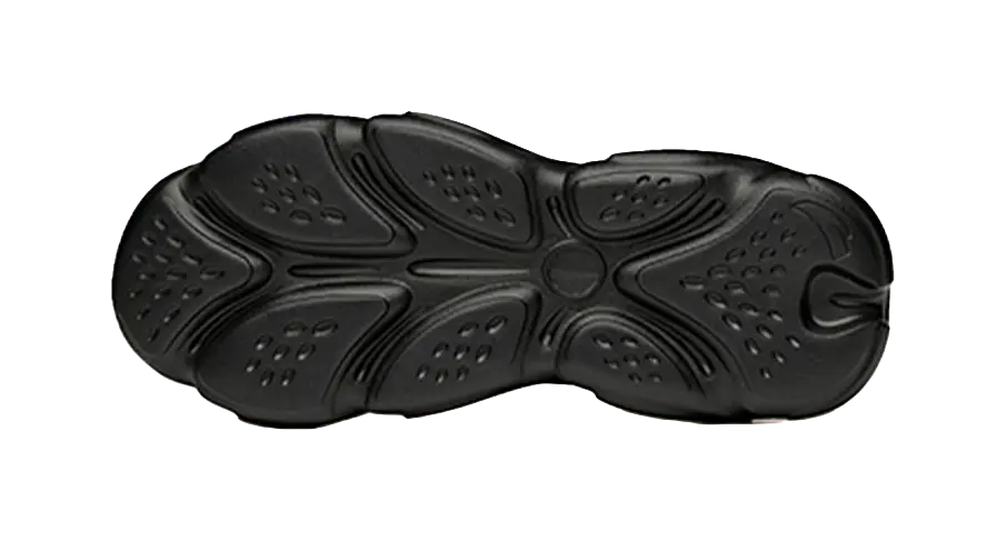 Anta Shock Absorbers Slip Resistant Abrasion Resistant Breathable Low top Chunky Sneakers Women's Black  VJSNEAKER