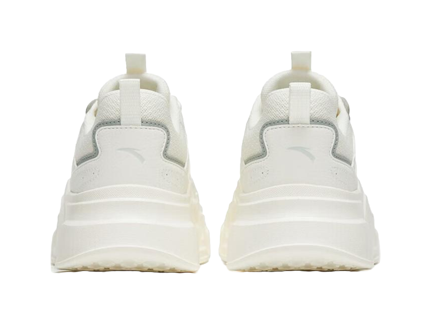 Anta Shock Absorbers Slip Resistant Abrasion Resistant Low top Casual Shoes Women's White Green 