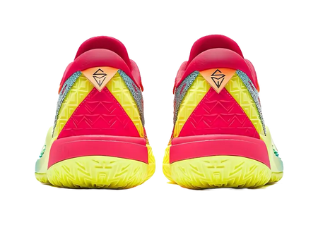 Anta Shock Absorbers Slip Resistant Low top Basketball Shoes Mens Red Yellow  vjsneaker.com