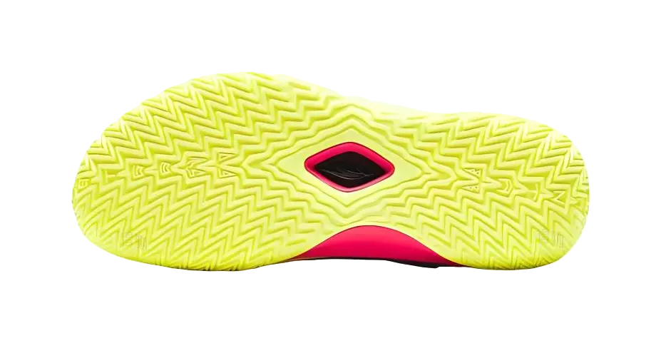 Anta Shock Absorbers Slip Resistant Low top Basketball Shoes Mens Red Yellow  vjsneaker.com