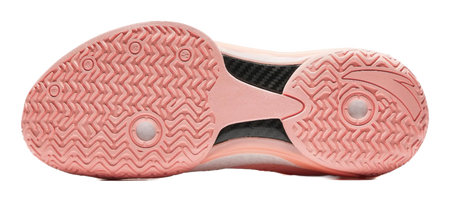 Anta Shock Wave 4 Anti-Slip And Wear-Resistant Breathable Low-Top Basketball Shoes Mens Pink Orange  vjsneaker.com