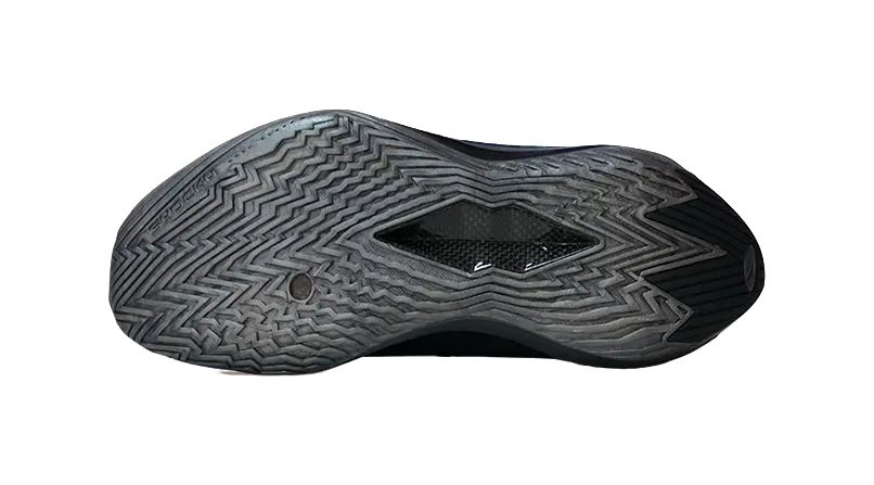 Anta Shock Wave 7 Low top Basketball Shoes Mens Basic Black  vjsneaker.com