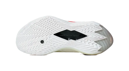 Anta Shock Wave 7 Low top Basketball Shoes Mens White Red  vjsneaker.com