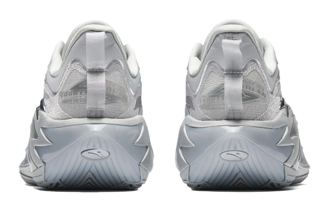 Anta Shock Wave 7 PRO Silver Wing - Silver Basketball Shoes for Men 