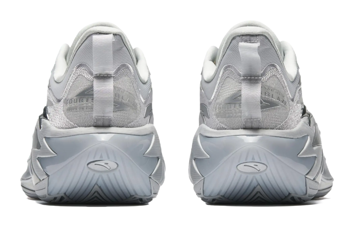 Anta Shock Wave 7 PRO Silver Wing - Silver Basketball Shoes for Men 