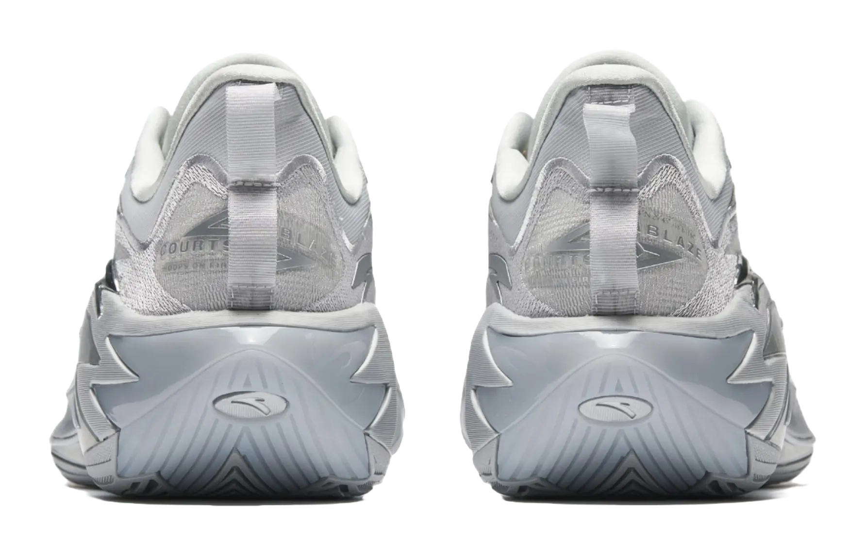 Anta Shock Wave 7 PRO Silver Wing - Silver Basketball Shoes for Men 