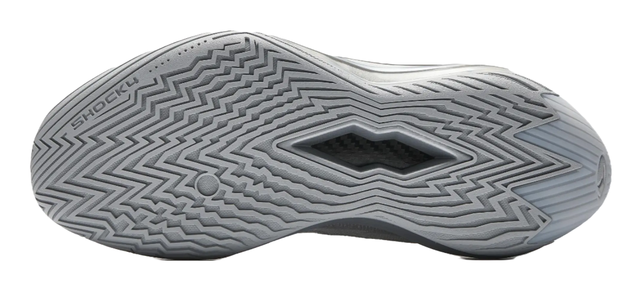 Anta Shock Wave 7 PRO Silver Wing - Silver Basketball Shoes for Men 